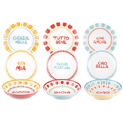 Allegoria set piatti - -, 18