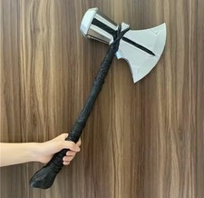 1:1 Axe Stormbreaker Kid Cosplay Ver. Thunder War Axe Prop Thor's Hammer