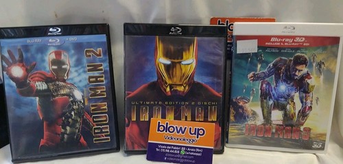 Iron man trilogia - man, blu-ray
