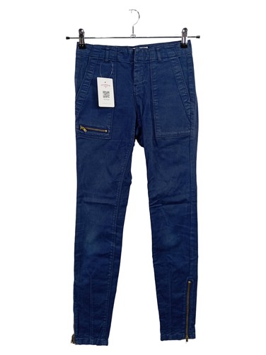 Zara pantaloni cargo donna blu - pantaloni,