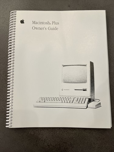 Macintosh plus manuali guida - plus,
