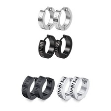 2 Paia Orecchini Cerchio