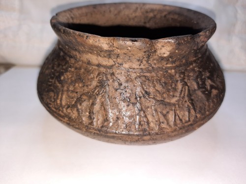 Ancient roman greek clay pot - ,