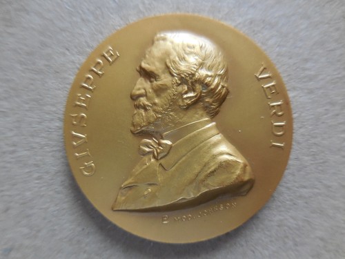 Medaglia giuseppe verdi - medaglia,