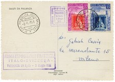 Centenario della Toscana serie su cartolina con varietà