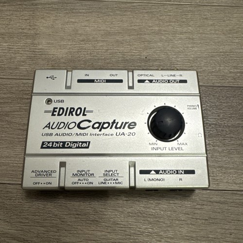 Roland edirol audio capture - edirol,