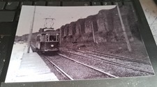FOTOGRAFIA TRAM TRANCETTO TERMINI CINECITTA' STEFER ACQUEDOTTO PORTA FURBA