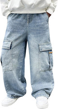 Jeans Baggy per Bambini Larghi