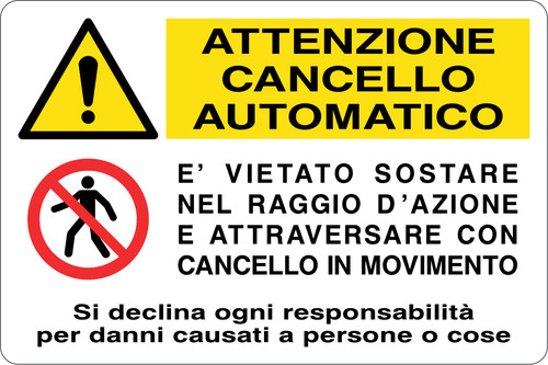 Italy cartello segnaletico - m-italy,