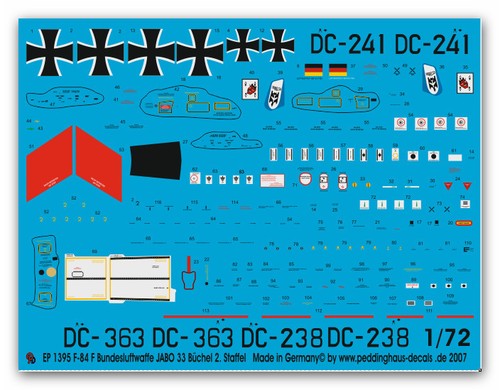 Peddinghaus decals 1395 - peddinghaus-decals, 1/72