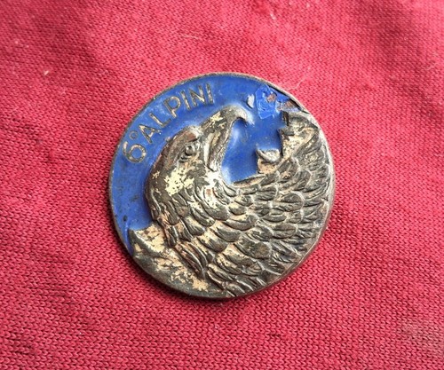 Spilla vintage alpini i - spilla, e.i