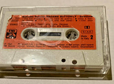AUDIO CASSETTA GIACOMO PUCCINI MADAMA BUTTERFLY USATA