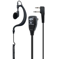 TechSide TSAU-M+ Auricolare Avvolgente cavo spiralato 2 Pin Midland per Radio...