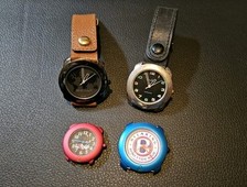 Lotto 4 Orologi Benetton By Bulova 34mm. LEGGERE DESCRIZIONE