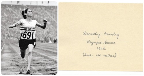 Dorothy manley autografo - manley,