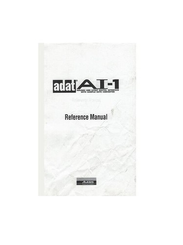 Alesis adat reference - ai-1,
