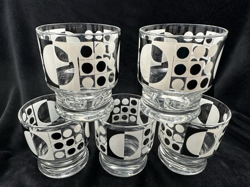 Bicchieri vintage mcm art - vintage,