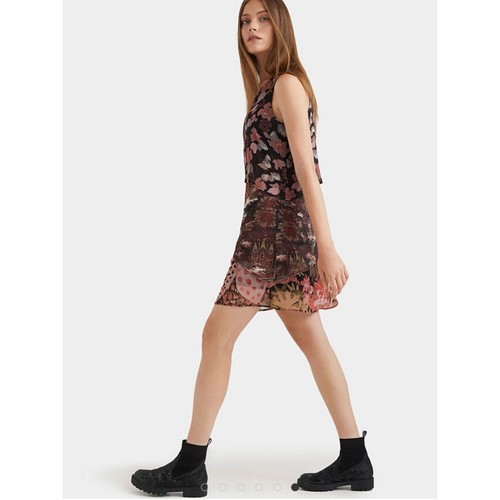 Abito patchwork floreale