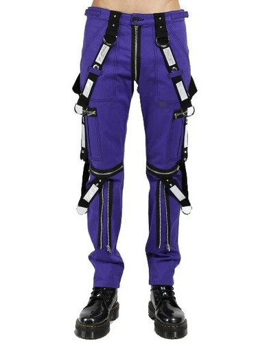 Pantalone uomo gotico bondage - pantalone,