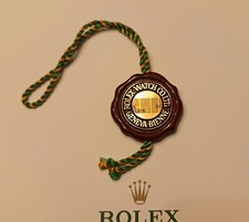 Ultra Rare Genuine Rolex Tag