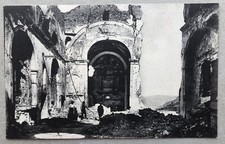 Cartolina Vallarsa parrocchia Trento chiesa animata Trentino paesaggistica T8