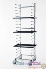 Carrello portateglie inox, 15