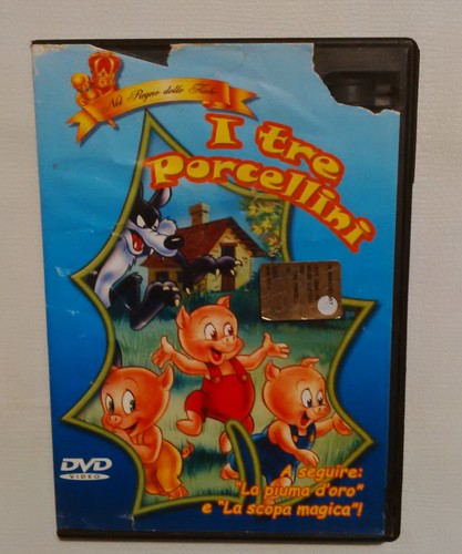 Tre porcellini dvd - tre,