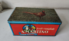 SCATOLA DI LATTA LITOGRAFATA LIEVITO SAN MARTINO ANNI 60 VINTAGE - DA COLLEZIONE