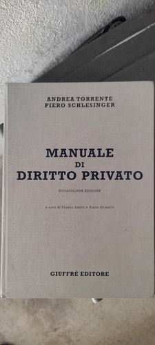Manuale diritto privato - manuale,