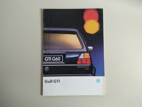 Depliant brochure golf gti - depliant,