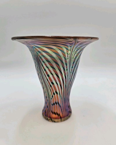 Vaso vetro artistico david - vaso,