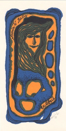 Exlibris bookplate serigrafia - exlibris,