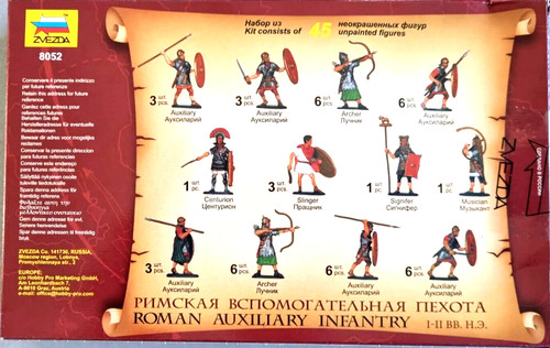 Zvezda figure roman - 1/72,