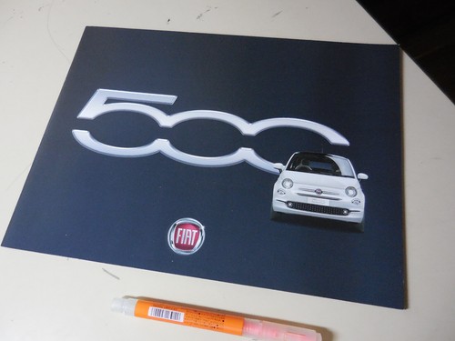 Fiat 500 brochure giapponese - fiat,