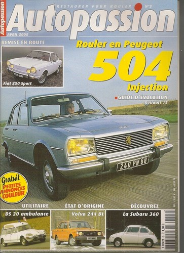 Autopassion peugeot 504 inj - autopassion,