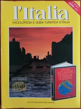 L'Italia. Enciclopedia e guida turistica d'Italia. Grande atlante. De Agostini.