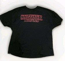 T-shirt STRANGER THINGS nera