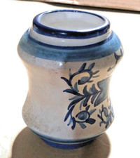 VASETTO PORTASPEZIE BOTTEGA DELLA CERAMICA DI SCAURI DIPINTO A MANO