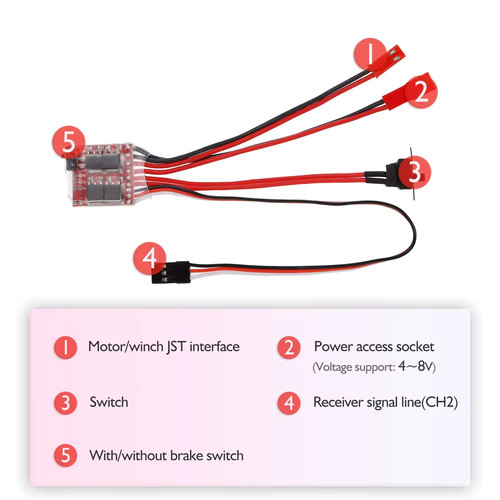 Regolatore velocità esc - regolatore,