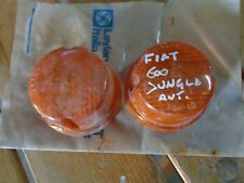 M9022 XX - COPPIA PLASTICHE ANTERIORI FRECCE FANALINI FIAT 600 JUNGLA SAVIO