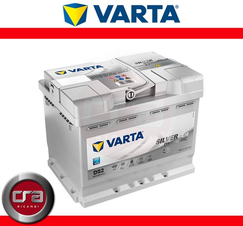 Batteria varta d52 agm - varta, 12v