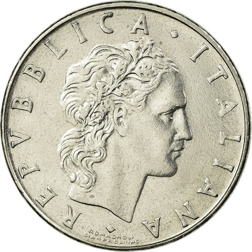 Monnaie italie 50 lire - monnaie,,