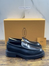 Tod mocassino pelle nero - pelle,