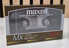 Maxell MX 60 Metal Cassette