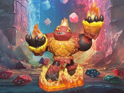 Hot head figurine skylanders - hot,