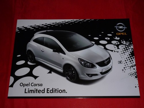 Opel corsa limited edition - d, "limited
