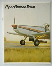 DEPLIANT PUBBLICITARIO - PIPER PAWNEE BRAVE - 1960/70