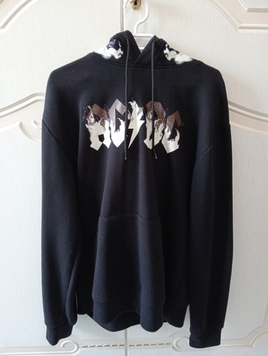 Felpa nera con logo - ac/dc,