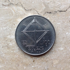 100 Lire 1974 Guglielmo