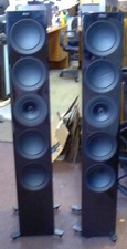 2 KEF R11 Floor Speakers Gloss